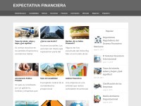 Desktop screenshot for expectativafinanciera.com