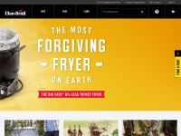 Desktop screenshot for charbroil.com