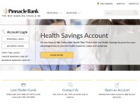 Desktop screenshot for pinnbank.com