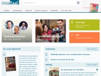 Desktop screenshot for onzetaal.nl
