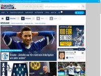 Desktop screenshot for transfermarkt.de