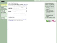 Desktop screenshot for chatzy.com