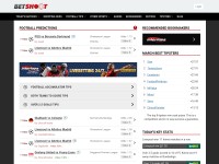 Desktop screenshot for betshoot.com