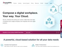 Desktop screenshot for syncplicity.com