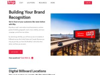 Desktop screenshot for blipbillboards.com