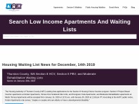 Desktop screenshot for affordablehousingonline.com