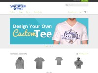 Desktop screenshot for shirtworkswest.com