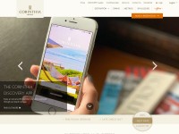 Desktop screenshot for corinthia.com