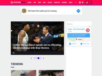 Desktop screenshot for sportingnews.com