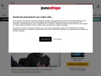 Desktop screenshot for jeuneafrique.com
