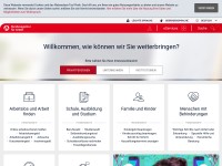 Desktop screenshot for arbeitsagentur.de