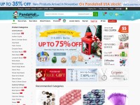 Desktop screenshot for pandahall.com