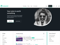 Desktop screenshot for steemit.com