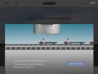 Desktop screenshot for freightliner.com