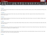 Desktop screenshot for notablebiographies.com