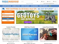 Desktop screenshot for puzzlewarehouse.com