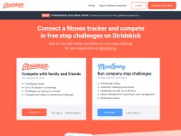 Desktop screenshot for stridekick.com