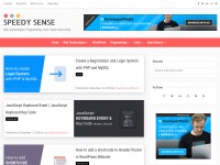 Desktop screenshot for speedysense.com