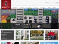 Desktop screenshot for uark.edu