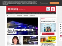 Desktop screenshot for autohaus.de
