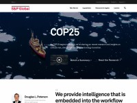 Desktop screenshot for spglobal.com