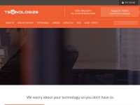 Desktop screenshot for teknologize.com