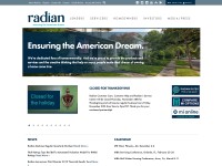 Desktop screenshot for radian.biz