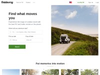 Desktop screenshot for outdoorsy.com