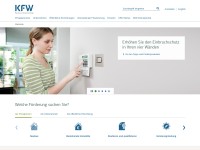 Desktop screenshot for kfw.de