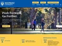 Desktop screenshot for midway.edu