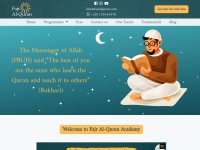 Desktop screenshot for fajralquran.com