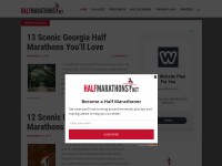 Desktop screenshot for halfmarathons.net