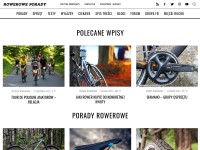 Desktop screenshot for roweroweporady.pl