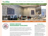 Desktop screenshot for nexdine.com