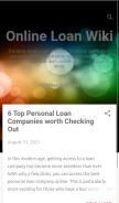 How 48loans.blogspot.com looks like on a mobile device such as an iPhone.