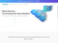 Desktop screenshot for alooma.io