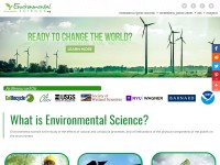 Desktop screenshot for environmentalscience.org