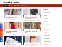 Desktop screenshot for inspiringladies.net