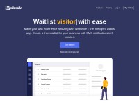 Desktop screenshot for waitwhile.com