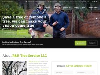 Desktop screenshot for rhtreeservice.com
