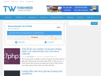 Desktop screenshot for thinhweb.com