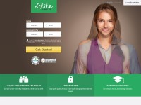 Desktop screenshot for elitesingles.ca