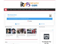 Desktop screenshot for itsbiography.com