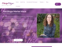 Desktop screenshot for marisamazapsicologia.com