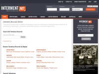 Desktop screenshot for interment.net