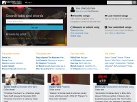 Desktop screenshot for guitartabsexplorer.com