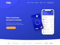 Desktop screenshot for tide.co