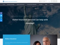 Desktop screenshot for visitorinsuranceservices.com