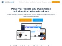 Desktop screenshot for uniformmarket.com