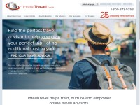 Desktop screenshot for inteletravel.com